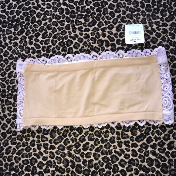 NEW Free People lace reversible seamless bandeau - Picture 5 of 8